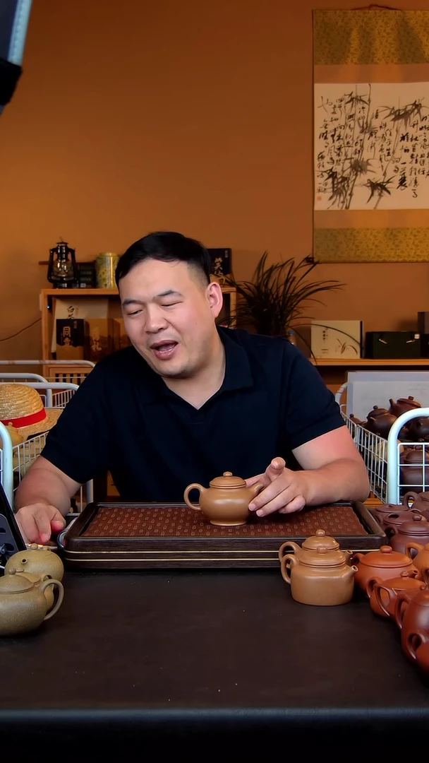 茶壶紫砂LZX沉香段 掇只