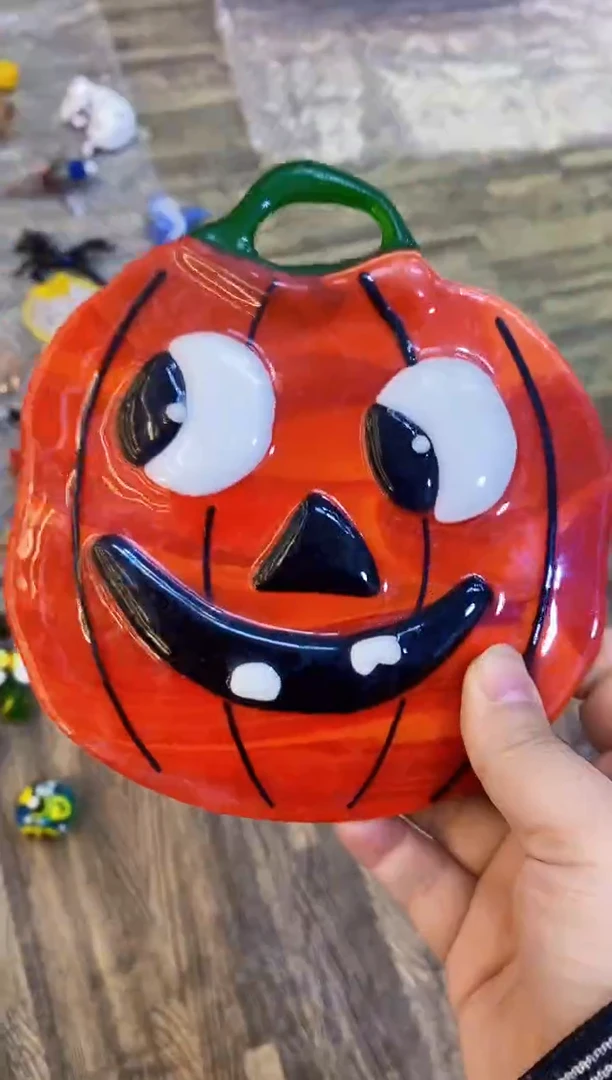 【闪购商品】琉璃手工艺品大南瓜片片