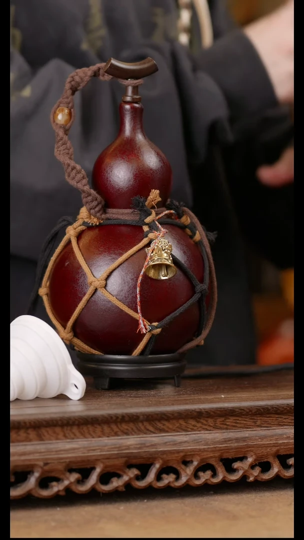 164号精品天然大漆酒葫芦一物一拍~