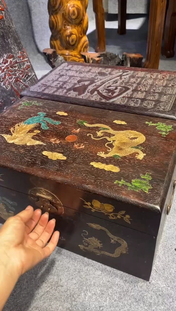 檀香紫檀（小叶紫檀）紫檀拆件雕刻板以直播间实物为准微瑕老物件