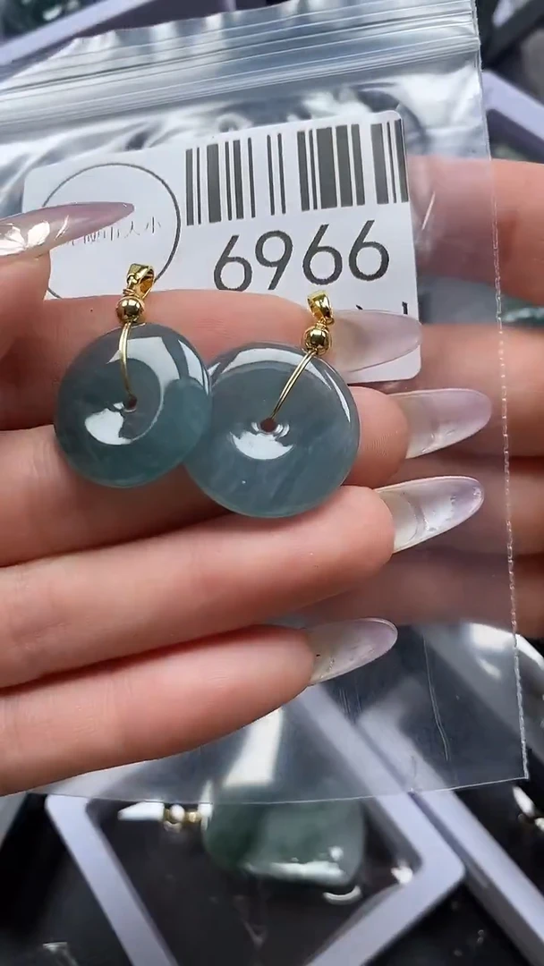 吊坠(不含链)未镶嵌翡翠6966