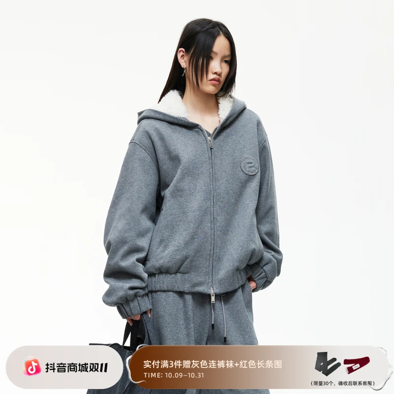 【会员专享】REVAN STUDIO简约休闲灰色外套SN90110700