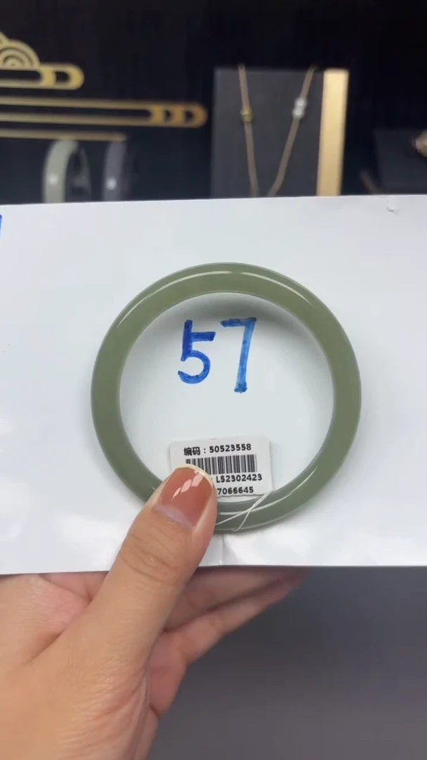 未镶嵌手镯和田玉3558