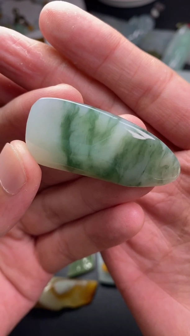 【闪购商品】定制翡翠未镶嵌翡翠片料定制未镶嵌1.16-6