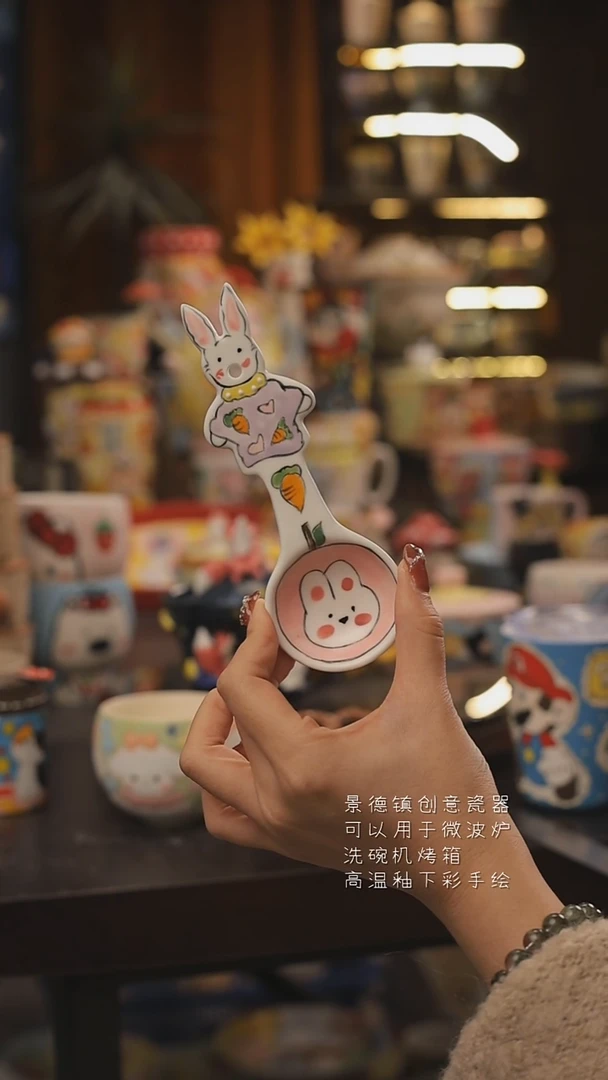 景德镇釉下彩绘设计师款式陶瓷