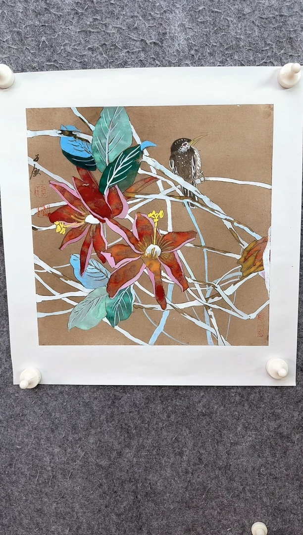 国画LY-YZQ老师绘画作品