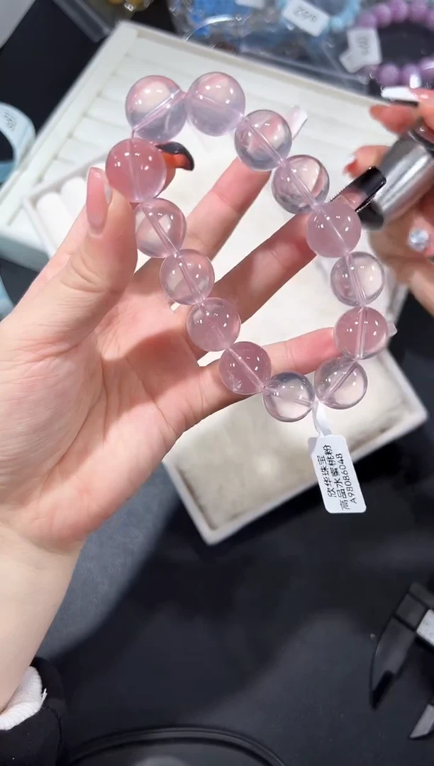 未镶嵌手串水晶64s多样性发其一【1条】默认微瑕