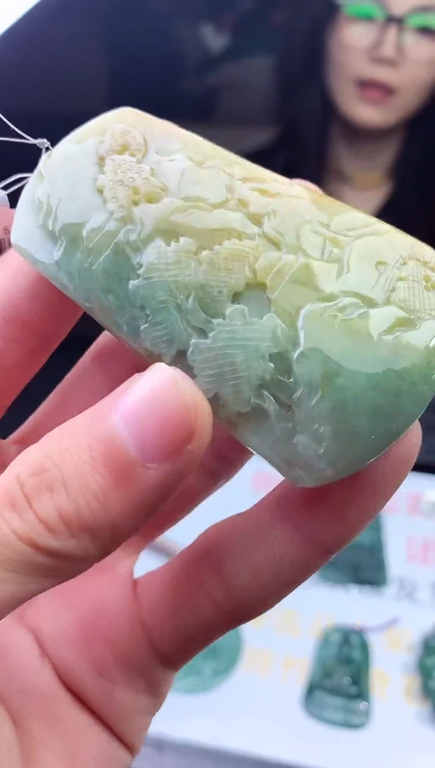 未镶嵌定制翡翠天然A货翡翠拍一发一