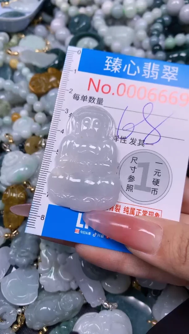 【闪购商品】翡翠颈饰未镶嵌含绳0006669