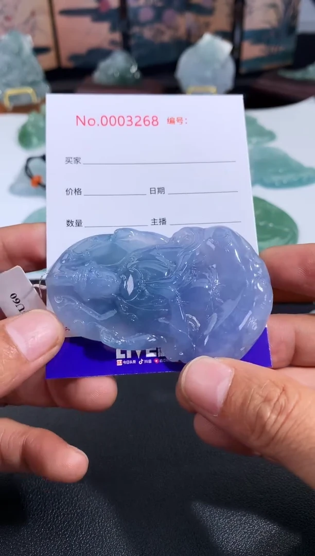 【闪购商品】翡翠颈饰未镶嵌龙