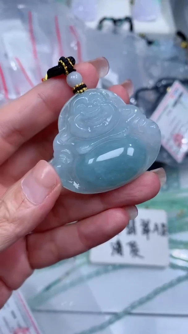 颈饰未镶嵌翡翠吊坠