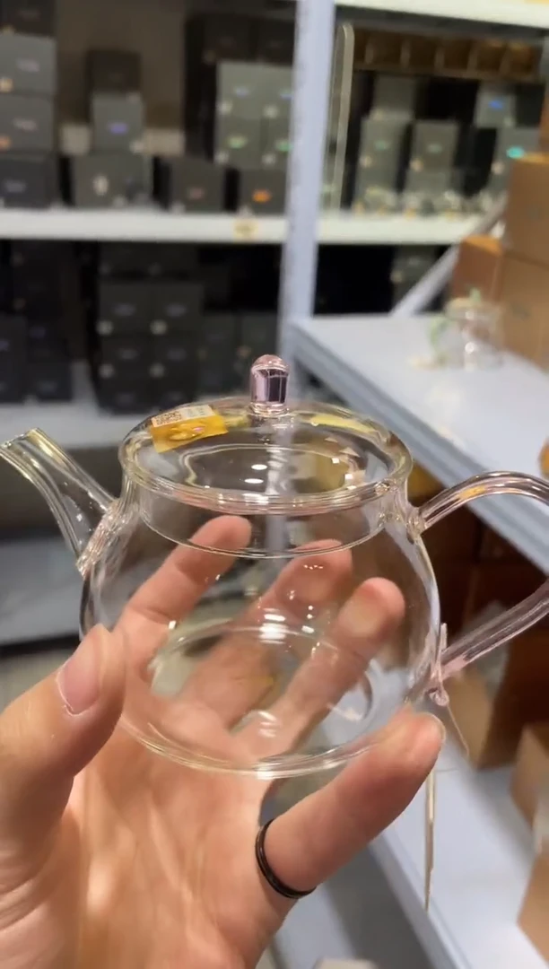 【闪购商品】禾器/晶彩青云壶/浅粉。。