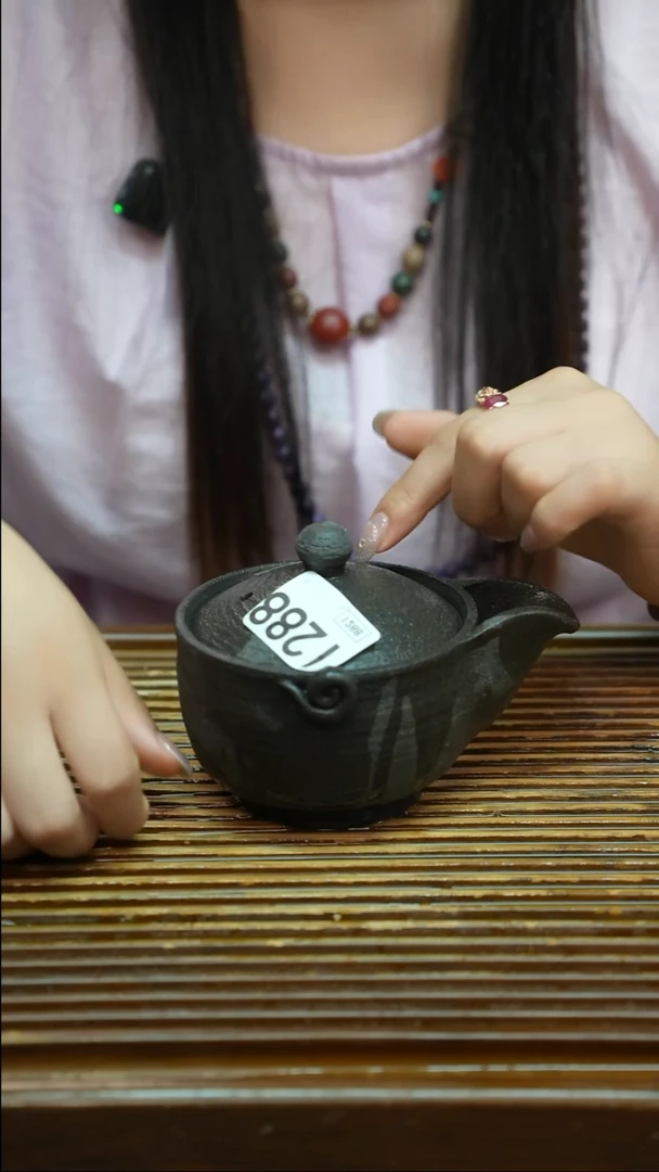 万古烧粗陶手工茶具
