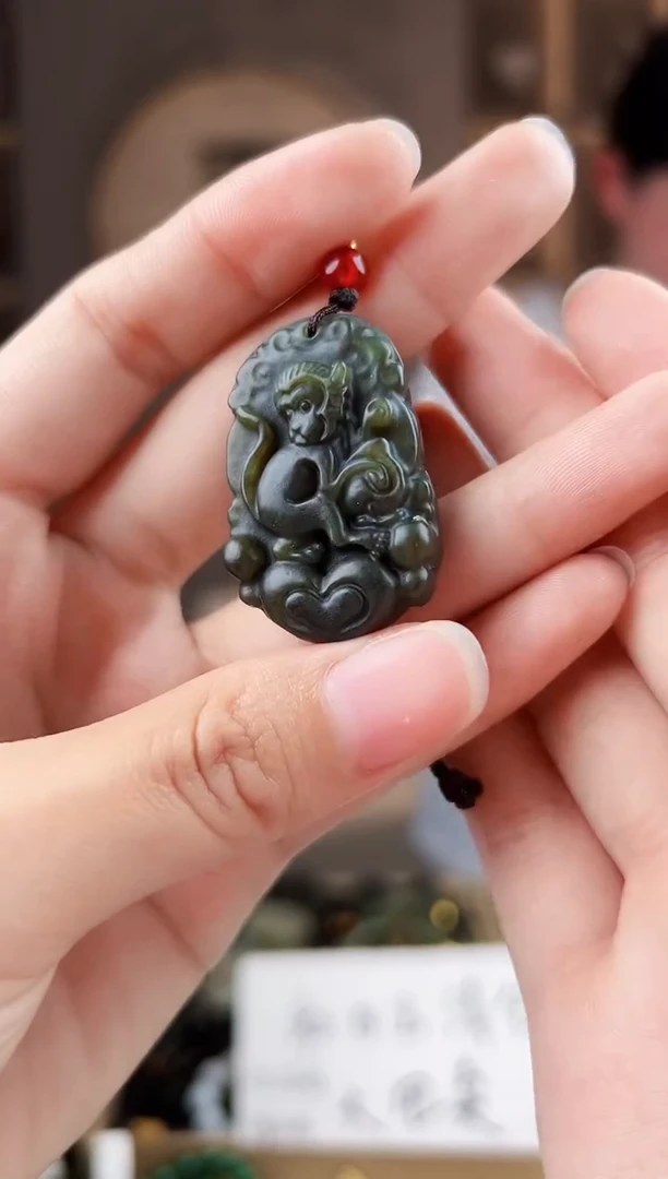 颈饰未镶嵌和田玉拍一发一，多样性发货