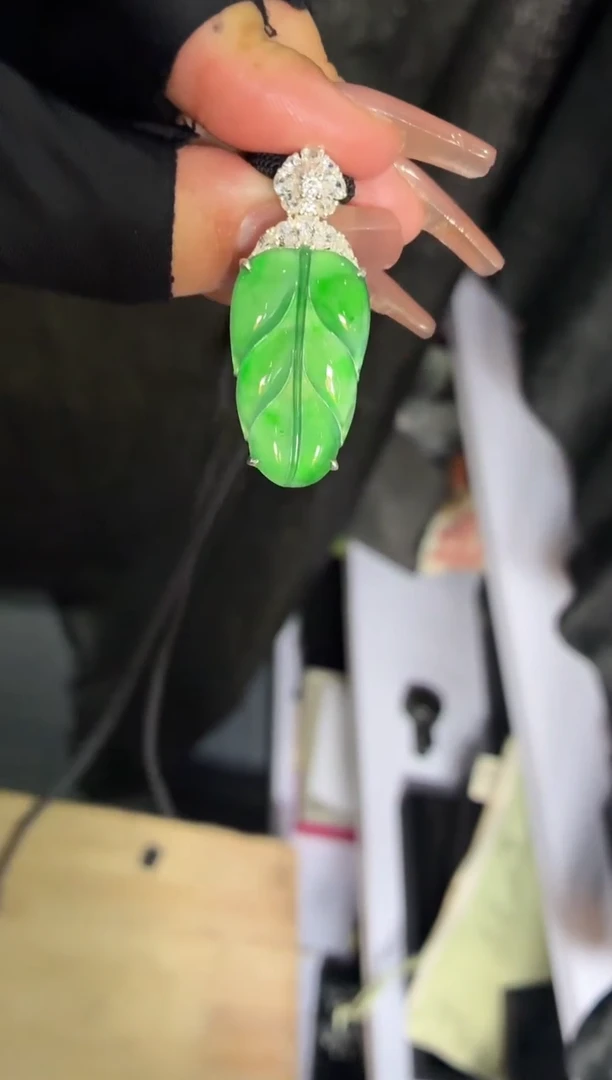 银S925镶嵌定制翡翠61定制翡翠-多样性发货（发其一）