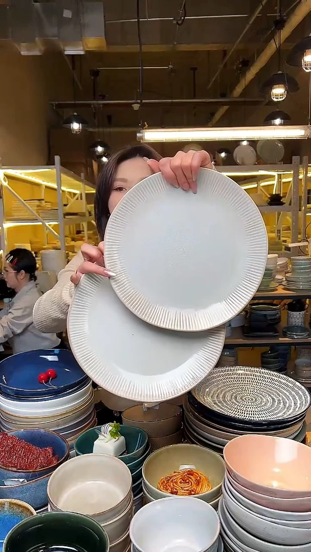 瓷05外贸尾货窑变釉下彩默认微瑕