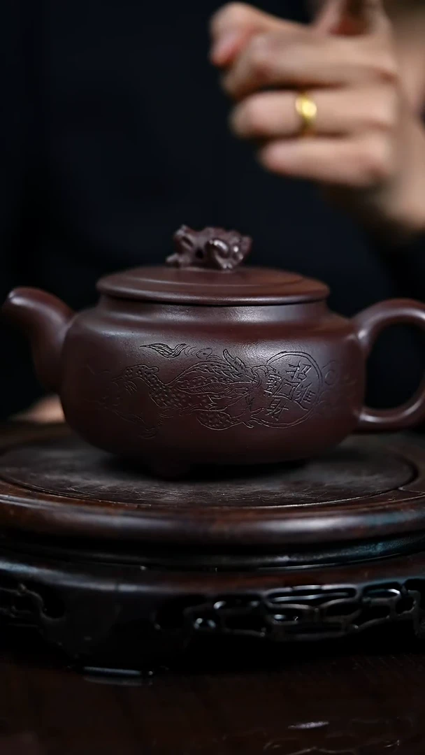 茶壶紫砂宜兴知衍传器原矿全手22