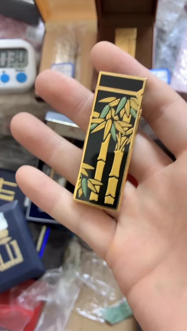 四代黑漆浮世绘打火机