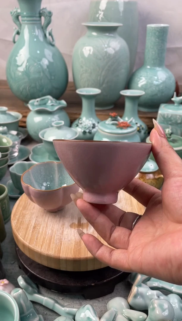 【闪购商品】特价福利 微瑕 慧仙青瓷