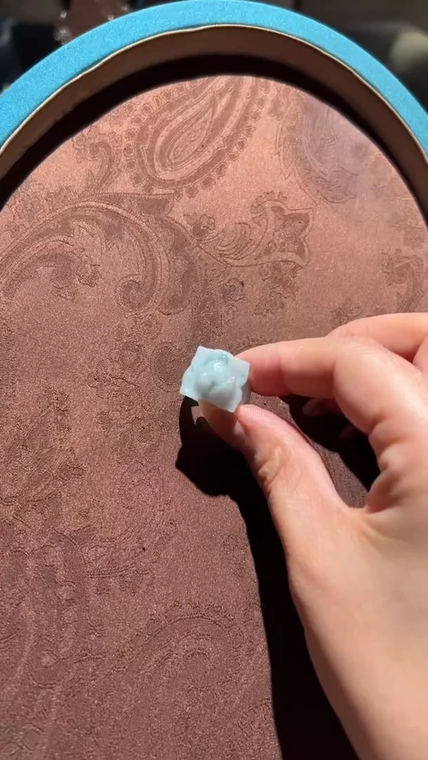 【闪购商品】翡翠戒圈未镶嵌红翡绿翠 20号