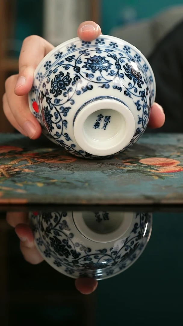 微瑕景德镇纯手工手绘只为冲榜1