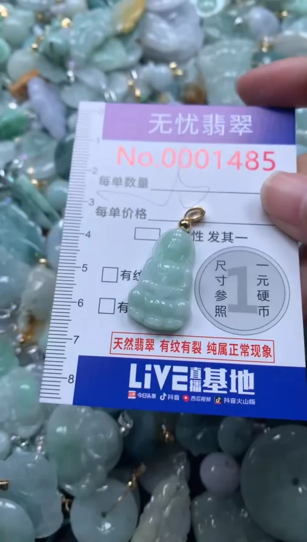 颈饰未镶嵌翡翠1485