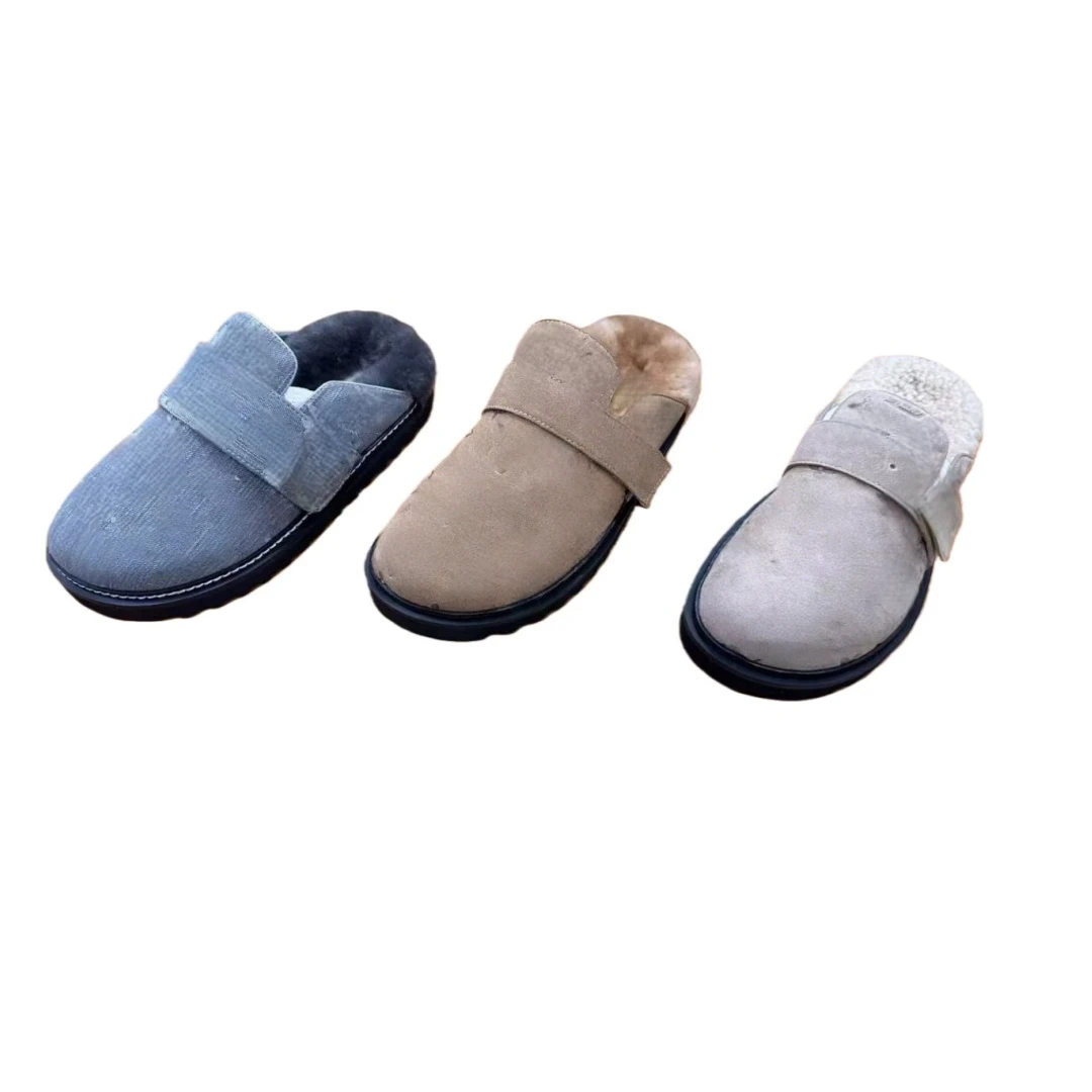 【彭彭甄选】爆款包头毛拖A236