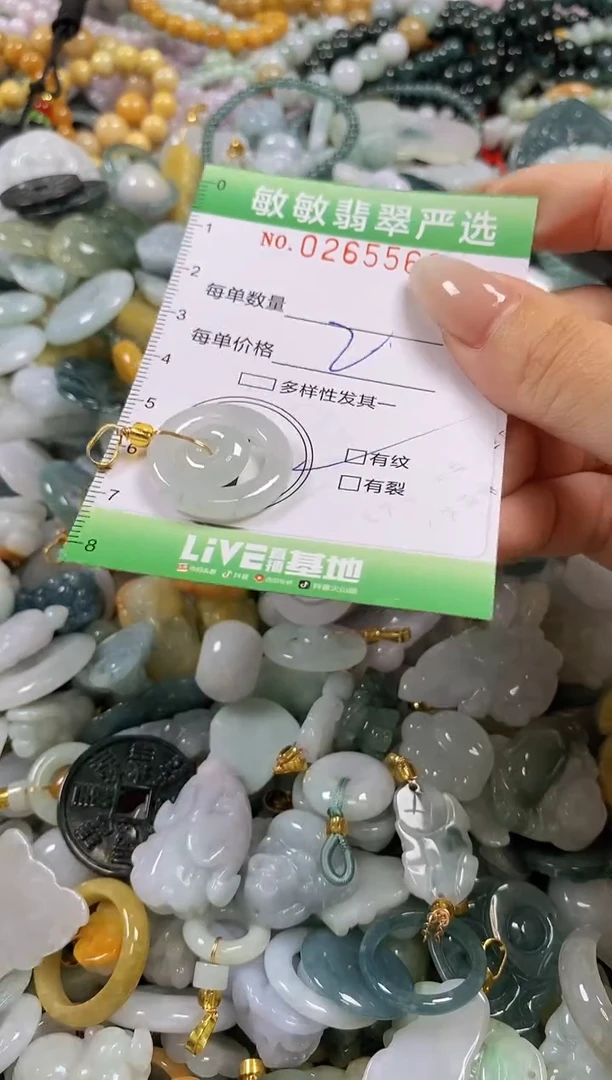 翡翠未镶嵌颈饰闪购0265566