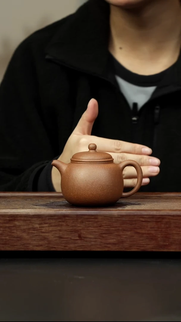 紫砂茶壶青降坡 小匏樽 闵菲