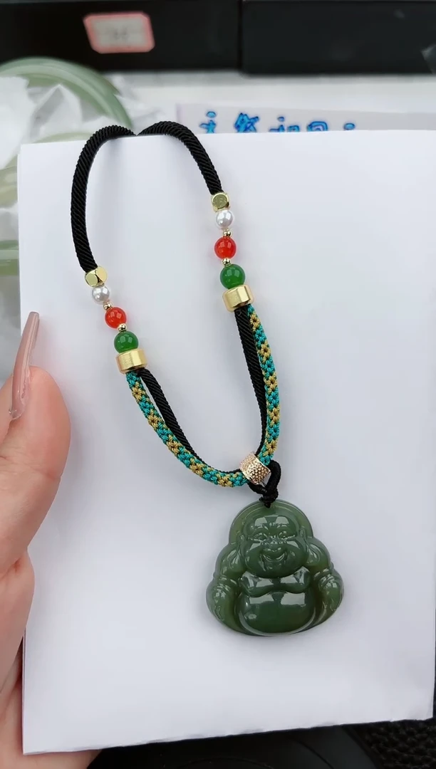 【闪购商品】和田玉颈饰未镶嵌155微色差T1111