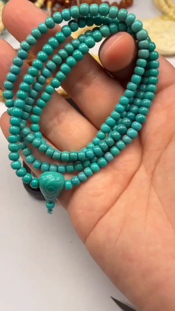 未镶嵌绿松石项链松石项链（不含三通）