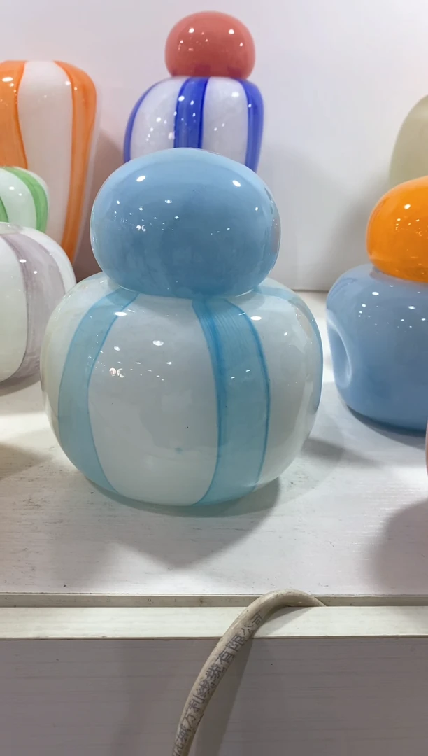 【闪购商品】琉璃慕忆家花瓶一套