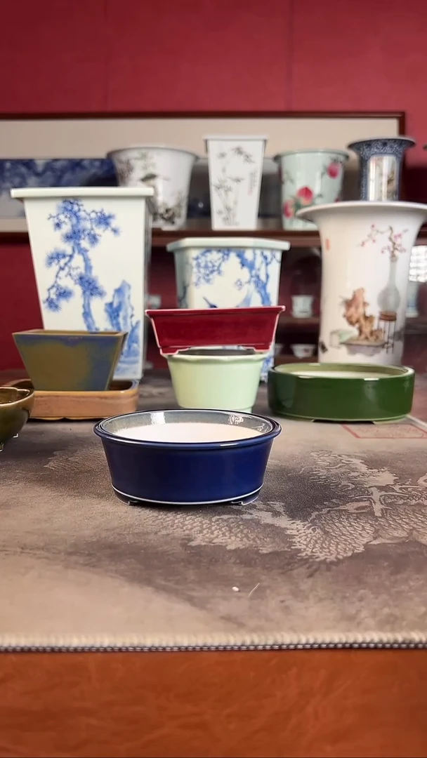 【闪购商品】福利高温颜色釉盆手工福利高温颜色釉盆手工