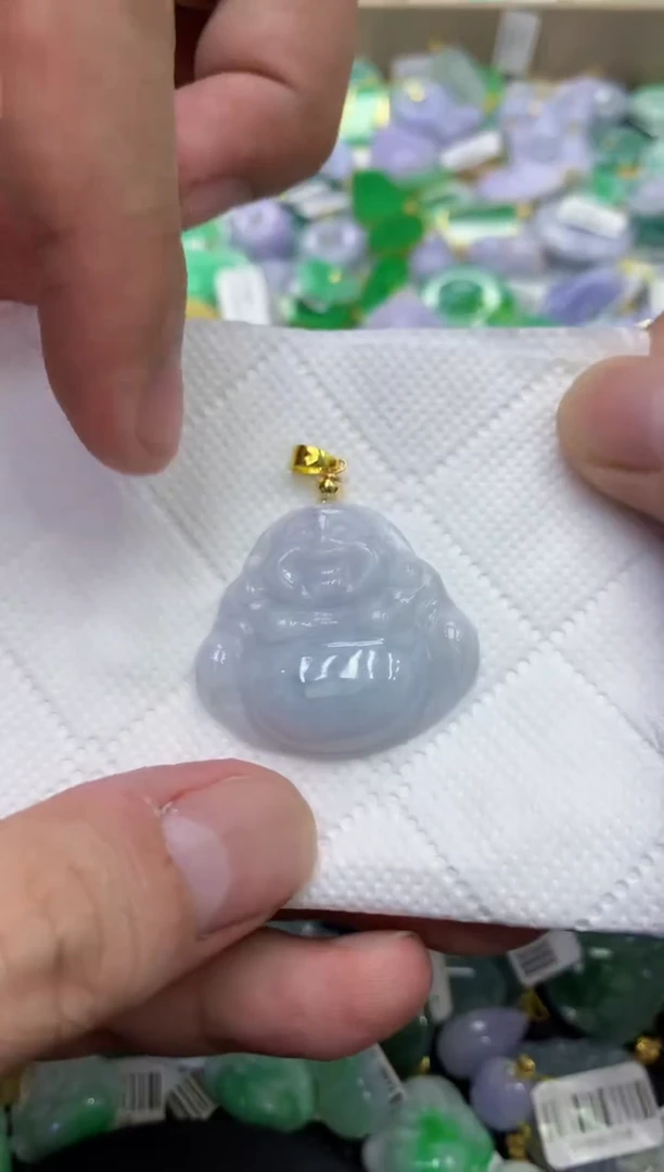 颈饰未镶嵌翡翠天然缅甸翡翠A货