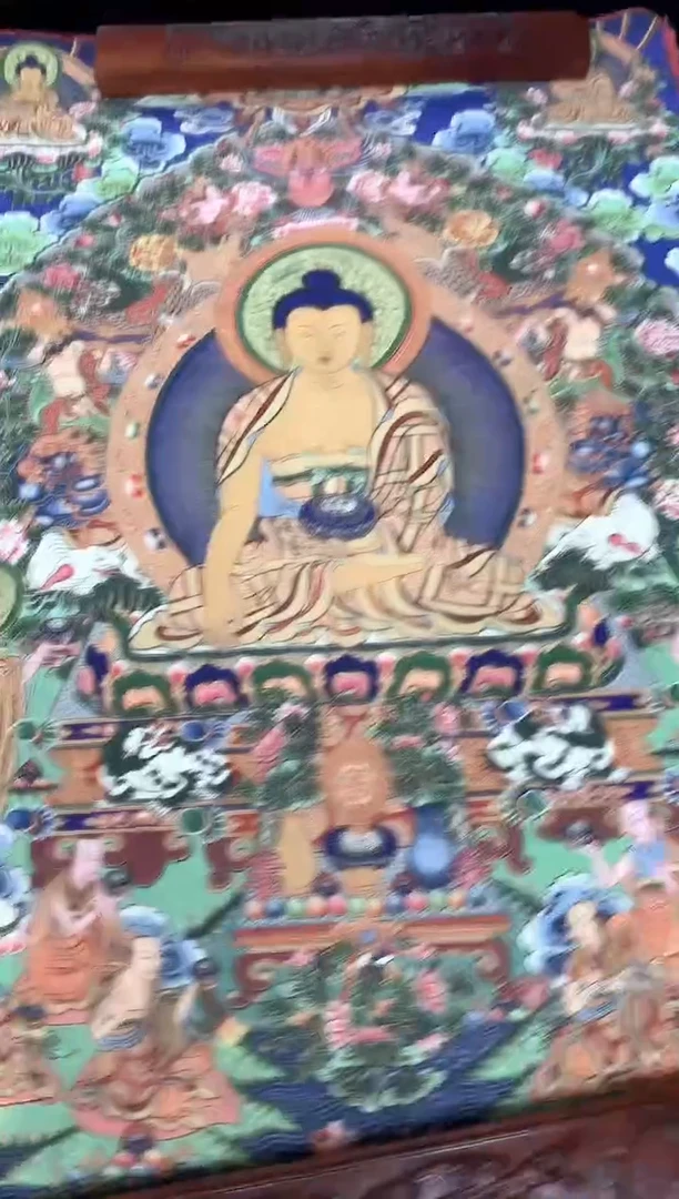 卷轴画125释迦摩尼佛