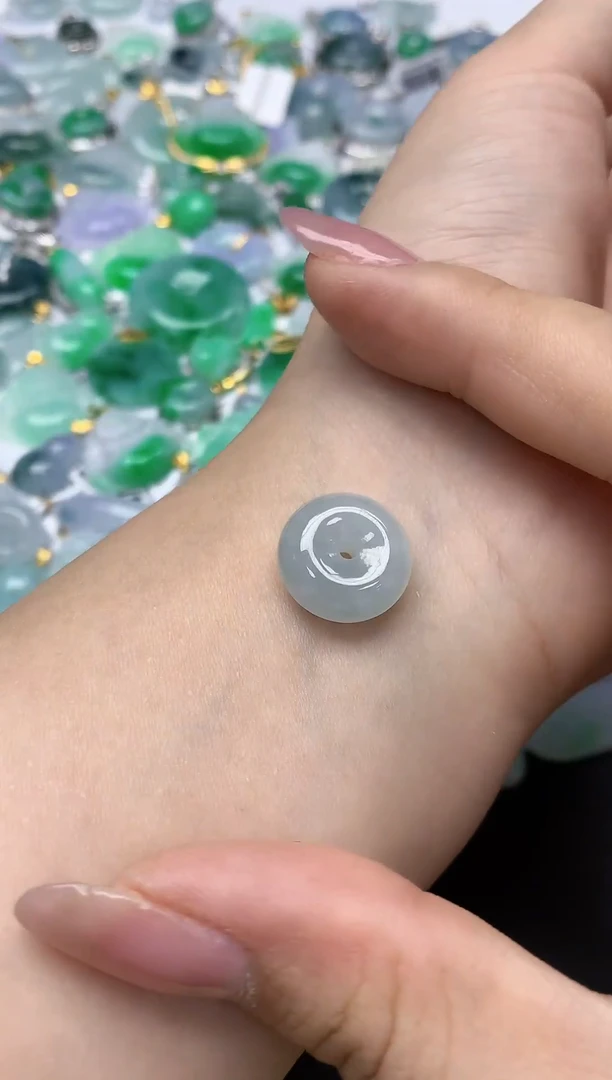 颈饰未镶嵌翡翠天然缅甸a货翡翠百元以上9元证书费自理