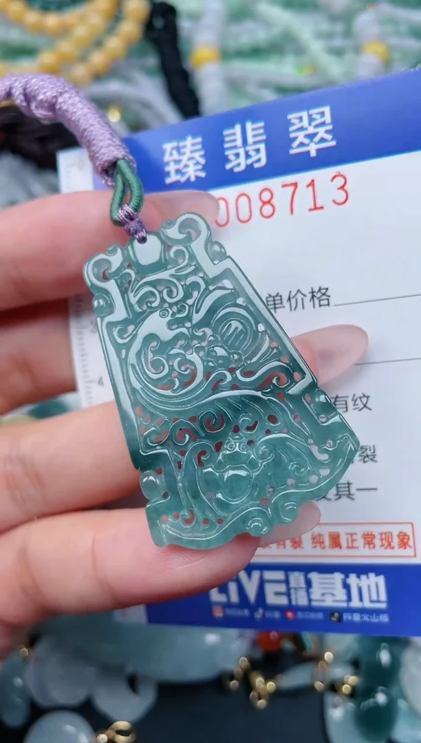 翡翠未镶嵌颈饰.0008713