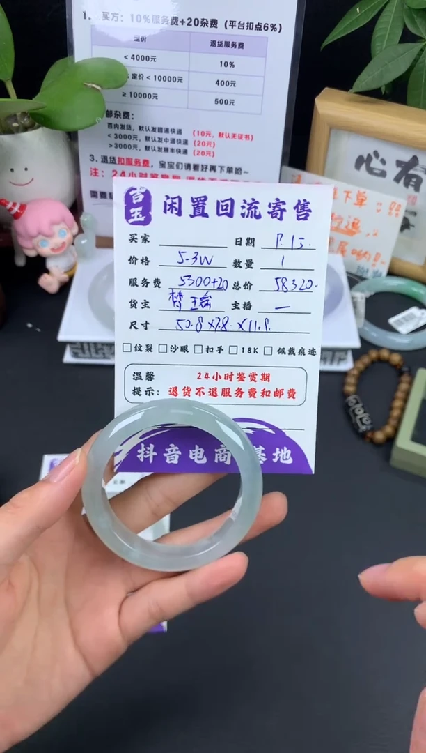 未镶嵌手镯翡翠手镯