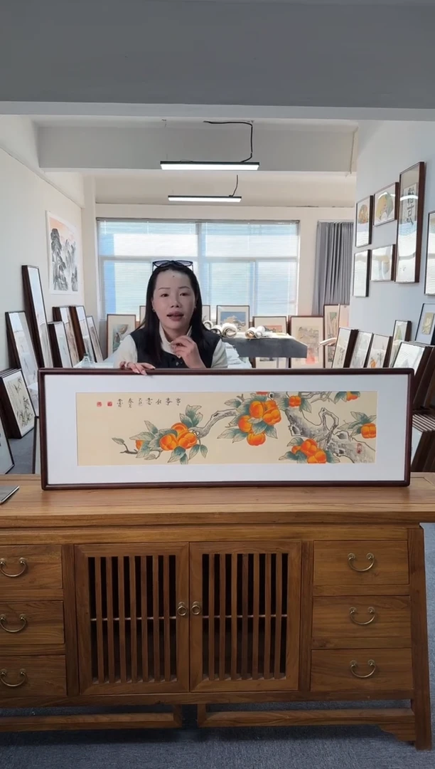 书法xw09-40*123尺寸手绘同款