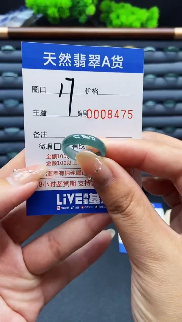 翡翠戒指未镶嵌戒圈
