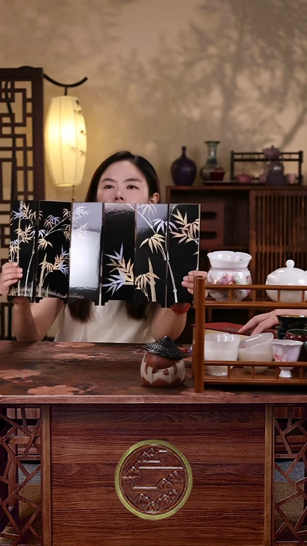 陶瓷茶具（无礼盒无茶盘）@@A13/098