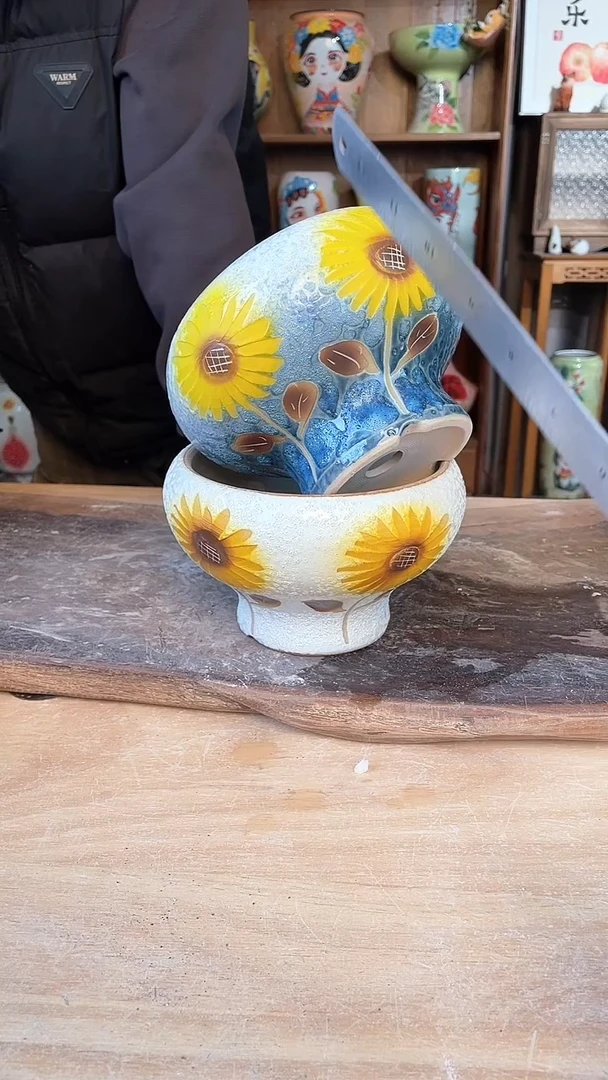 【闪购商品】摆件15-267口14高11 二个