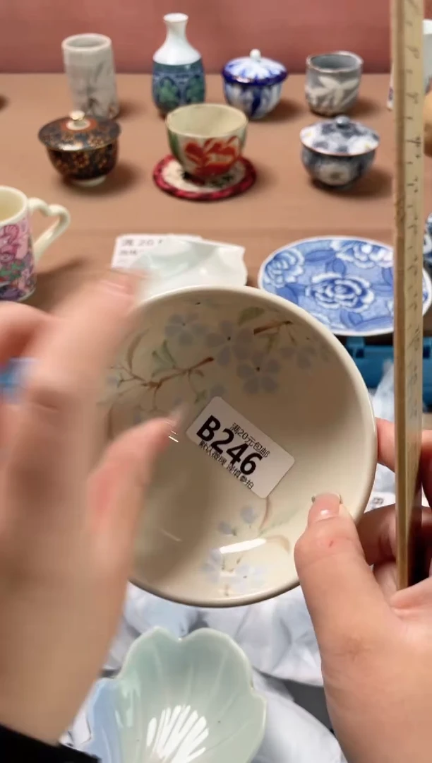 瓷片清**月瓷器瓷器B246