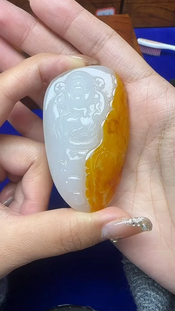 颈饰未镶嵌和田玉明*1