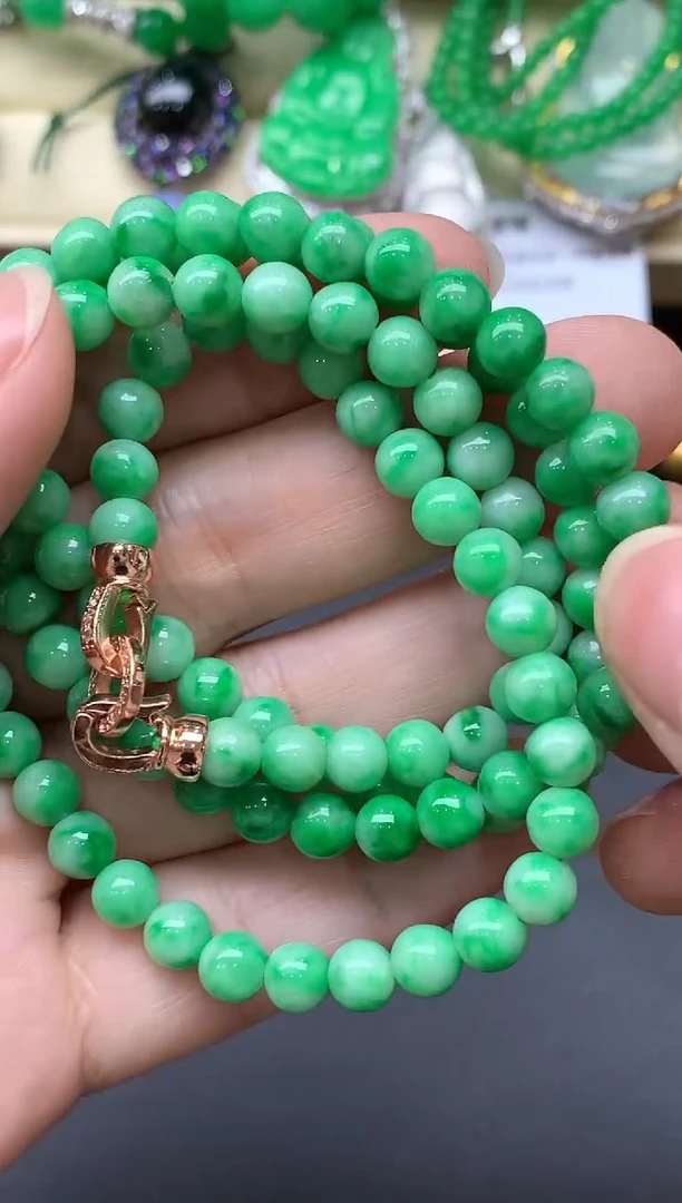 未镶嵌手链翡翠439-中国好珍宝