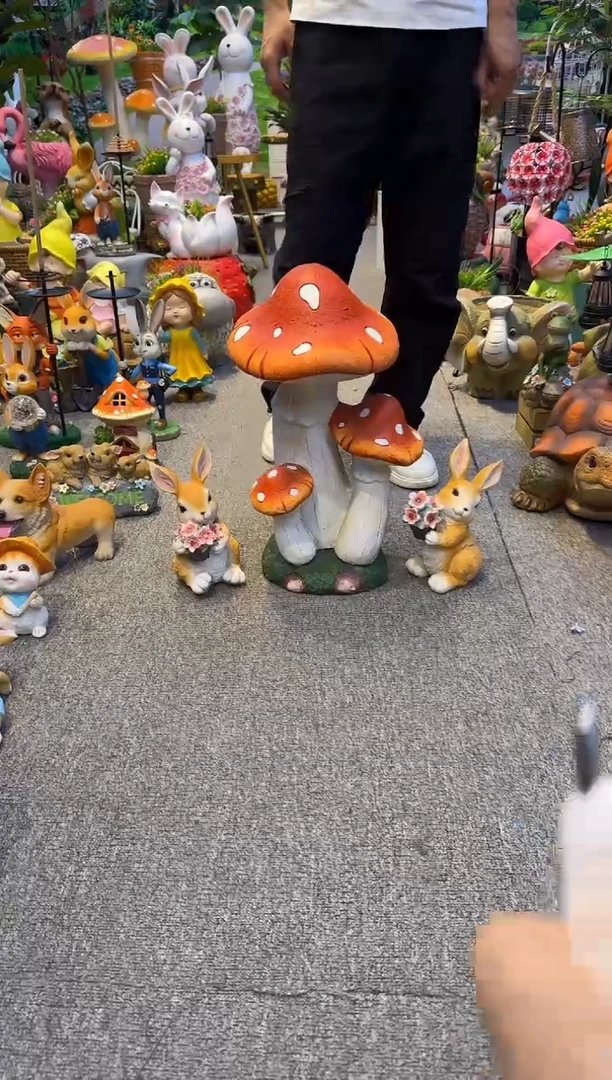 无花朵花园庭院摆件&003&