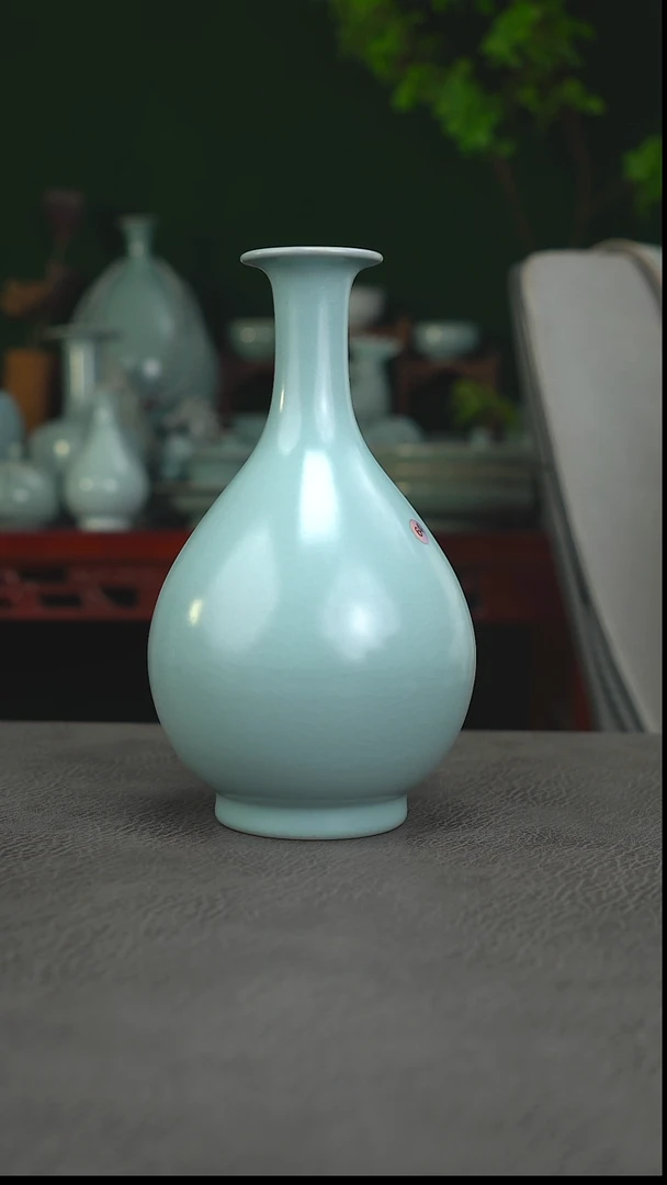 扫地僧64号玉壶春  高20.5一级品-二