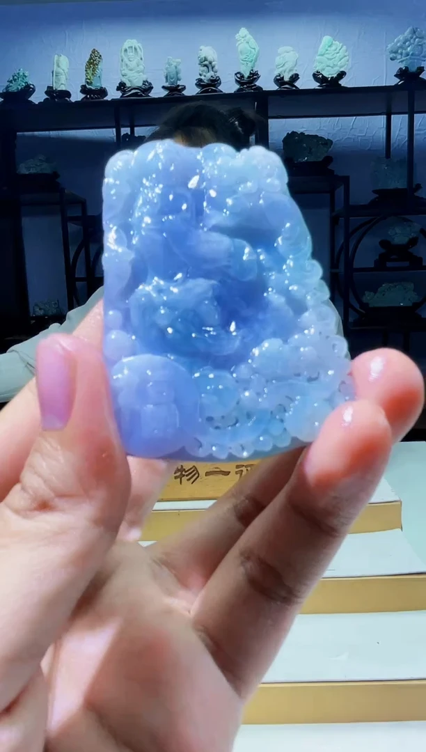 【闪购商品】定制翡翠未镶嵌毛货02130025