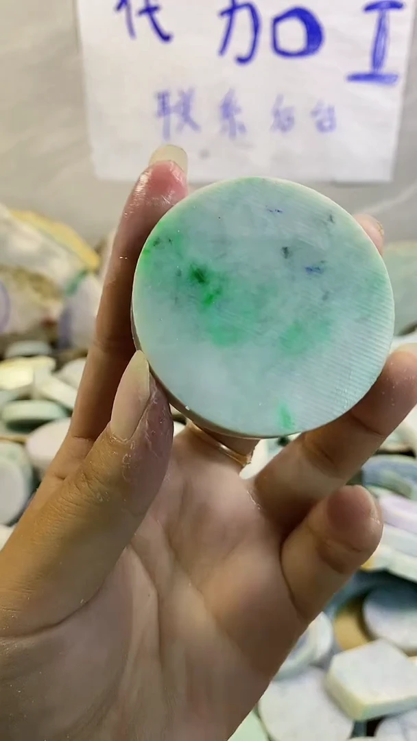 裸石翡翠纯天然翡翠A货3341