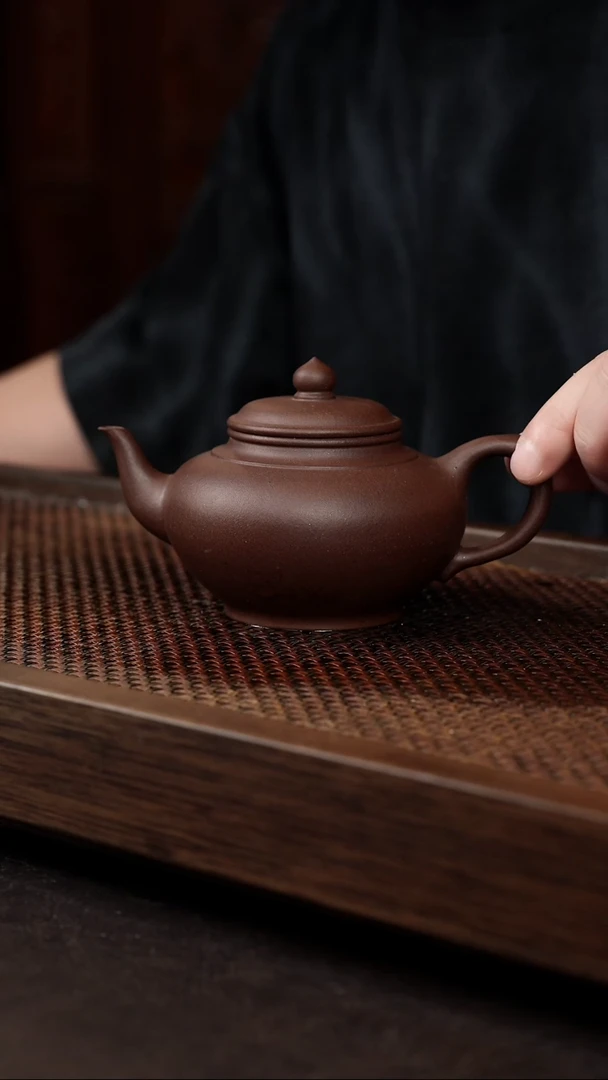茶壶紫砂紫泥笑樱